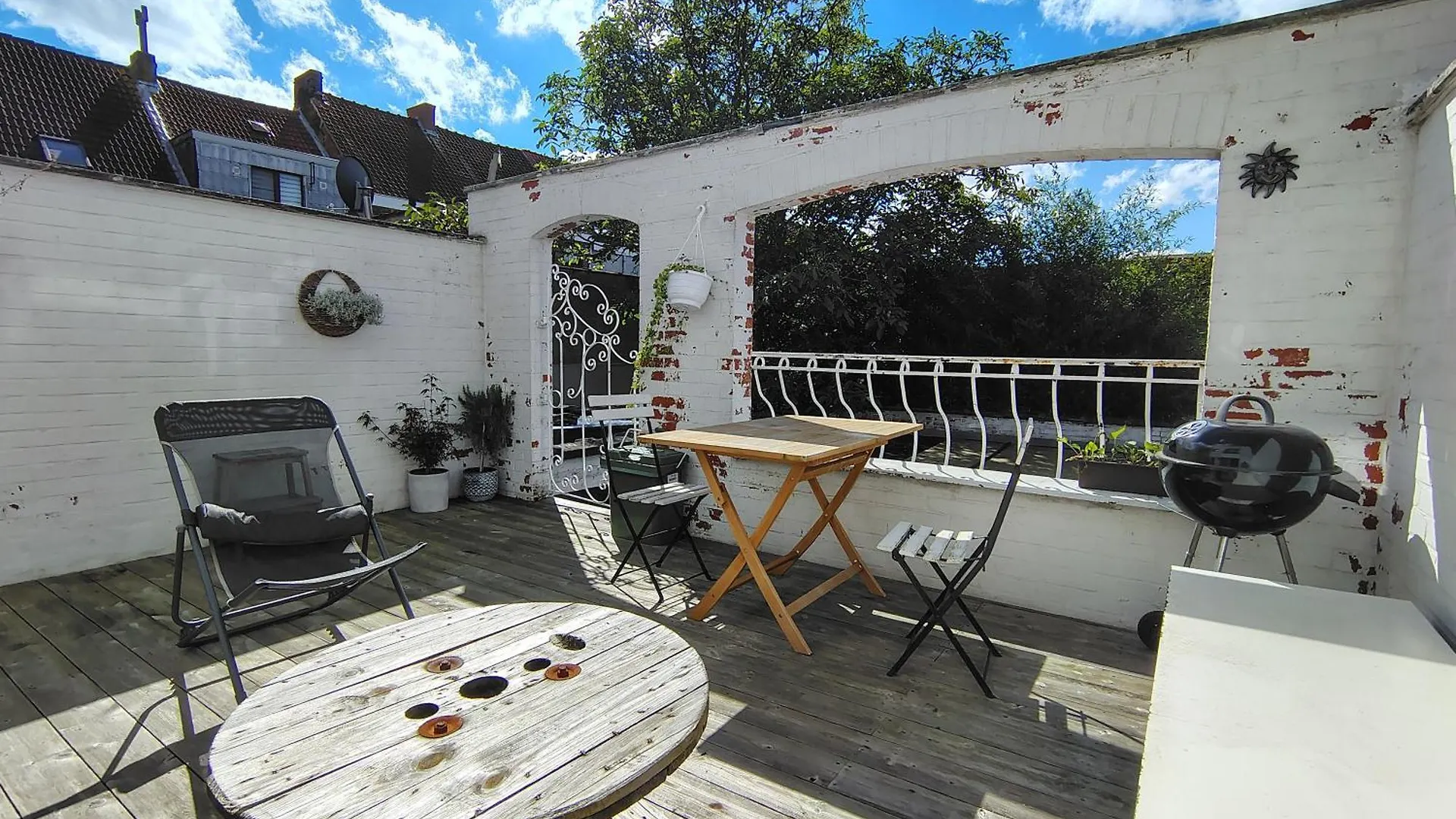 Cosy Apartment With Big Quiet & Sunny Terras Γάνδη